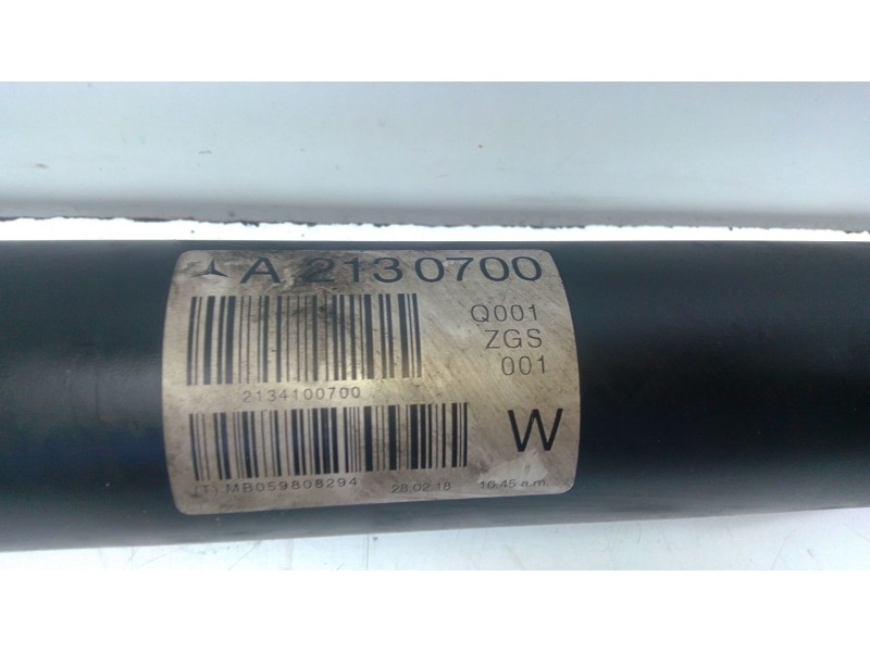 Recambio de transmision central para mercedes-benz clase e (w213) e 220 d (213.004) referencia OEM IAM A2130700  