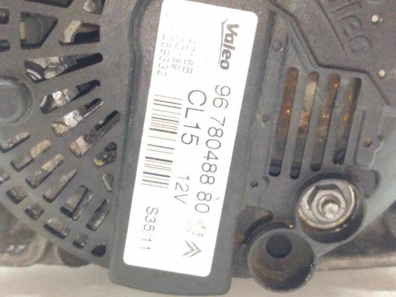 Recambio de alternador para peugeot 3008 van (0u_) hdi 150 (0urhem) referencia OEM IAM 9678048880  