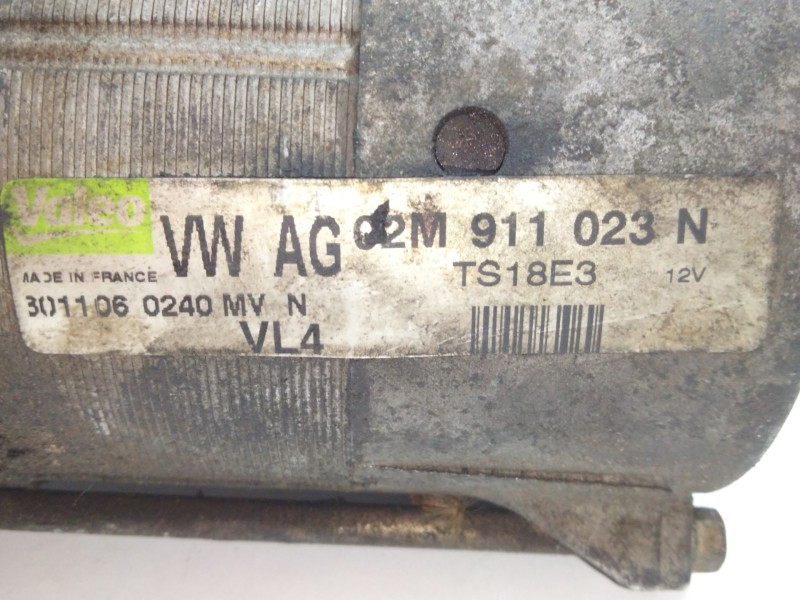 Recambio de motor arranque para seat leon (1p1) 2.0 tdi referencia OEM IAM 02M911023N  