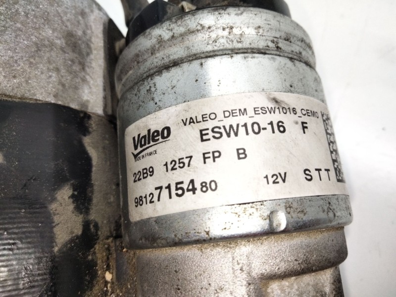 Recambio de motor arranque para citroën c4 cactus referencia OEM IAM 9822715480  