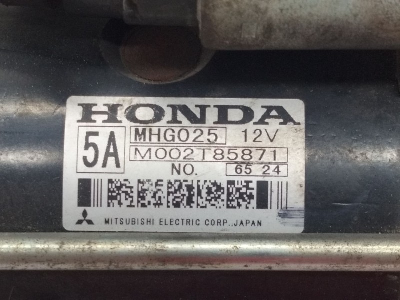 Recambio de motor arranque para honda civic viii hatchback (fn, fk) 2.2 ctdi (fk3) referencia OEM IAM M002T85871  
