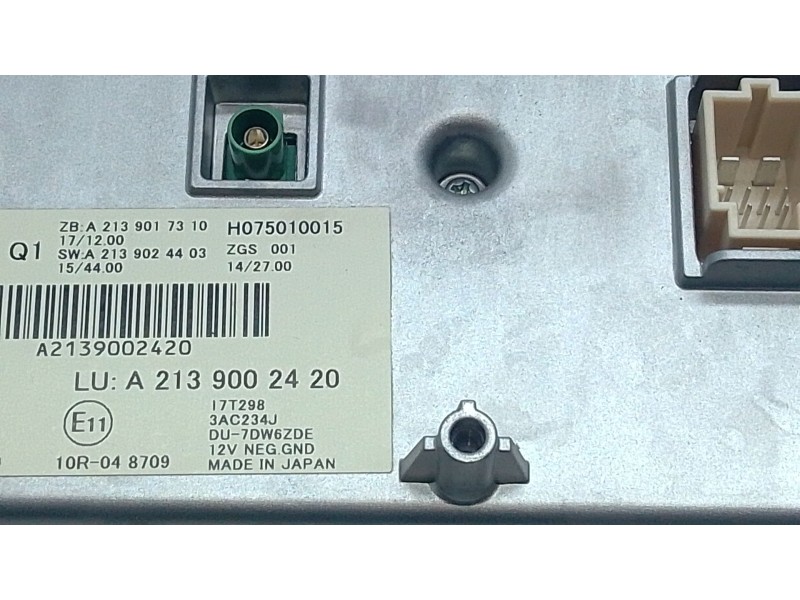 Recambio de pantalla multifuncion para mercedes-benz clase e (w213) e 220 d (213.004) referencia OEM IAM   