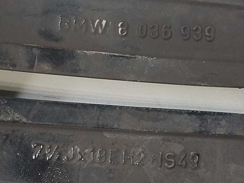 Recambio de llanta aluminio para bmw 1 (e87) 120 d referencia OEM IAM 8036939  