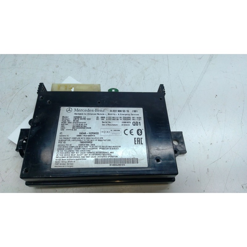 Recambio de modulo electronico para mercedes-benz clase e (w213) e 220 d (213.004) referencia OEM IAM A2229005315  