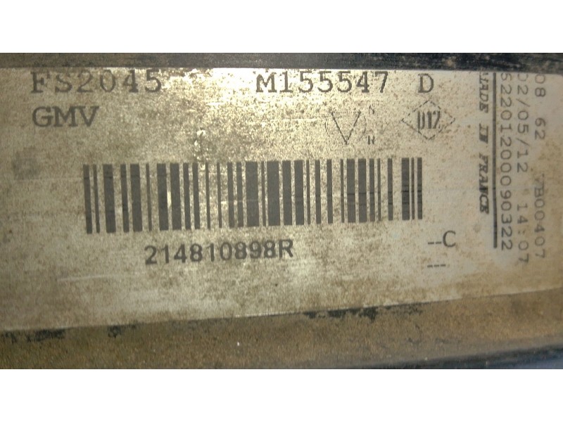 Recambio de electroventilador para renault scénic iii (jz0/1_) 1.5 dci referencia OEM IAM   