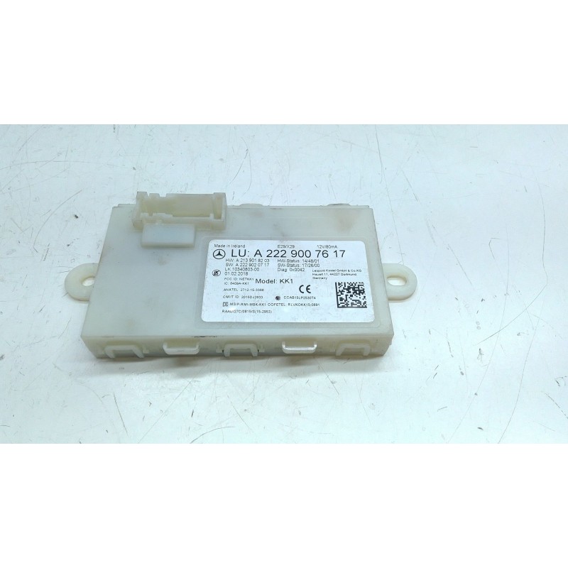 Recambio de modulo electronico para mercedes-benz clase e (w213) e 220 d (213.004) referencia OEM IAM A2229007617  
