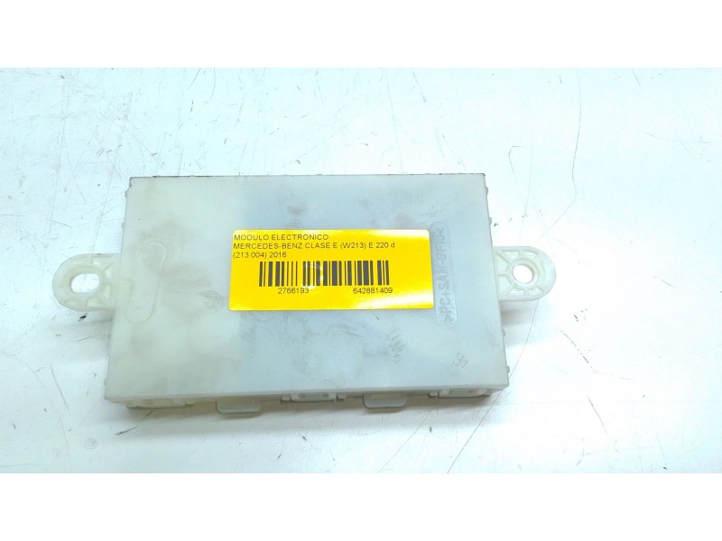Recambio de modulo electronico para mercedes-benz clase e (w213) e 220 d (213.004) referencia OEM IAM A2229007617  
