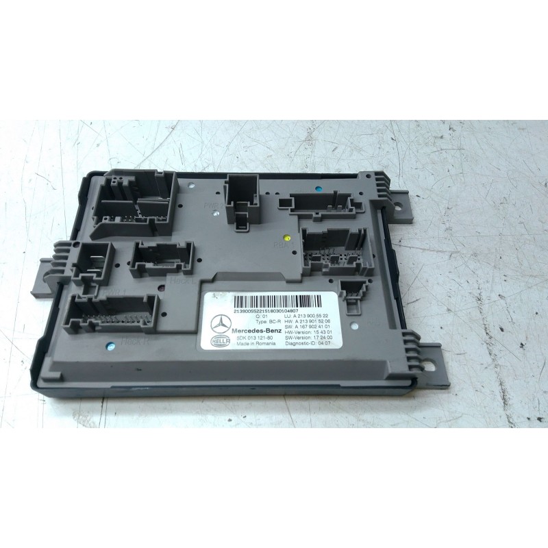 Recambio de caja fusibles para mercedes-benz clase e (w213) e 220 d (213.004) referencia OEM IAM A2139005522  