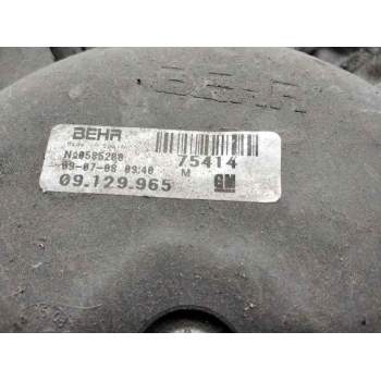Recambio de electroventilador para opel corsa c comfort referencia OEM IAM 09129965  