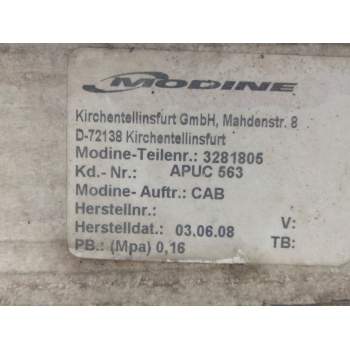 Recambio de intercooler para daf fa laf 45.220 referencia OEM IAM 3281805  