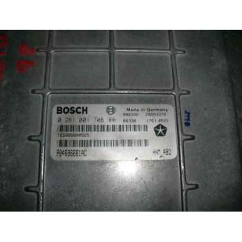 Recambio de centralita motor uce para chrysler voyager (gs) 2.5 turbodiesel referencia OEM IAM 0281001708 PO4686661AC 28SA3379