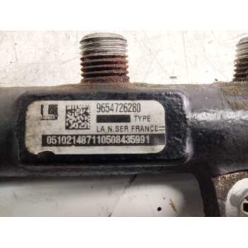 Recambio de rampa inyectora para citroën jumpy hdi 120 atlante millenium combi referencia OEM IAM 9654726280  
