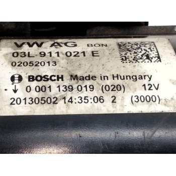 Recambio de motor arranque para audi a5 sportback (8t) 2.0 16v tdi referencia OEM IAM 03L911021E  