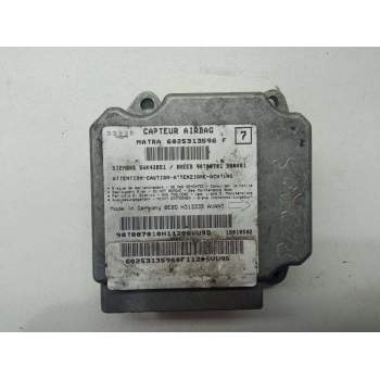 Recambio de centralita airbag para renault espace / grand espace (je0) 3.0 24v privilege automático referencia OEM IAM 602531359