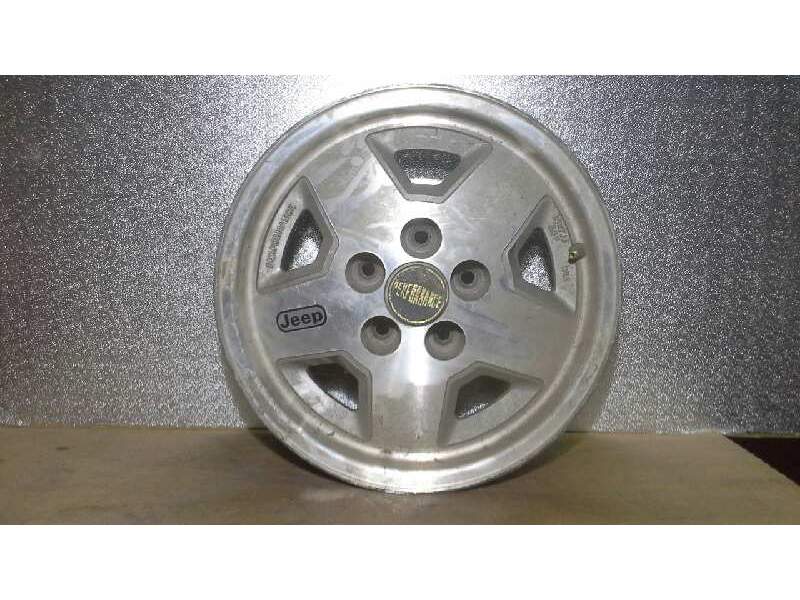 Recambio de llanta aluminio para jeep cherokee (j) referencia OEM IAM 15 PULGADAS 5 TORNILLOS JEEP CHEROKEE