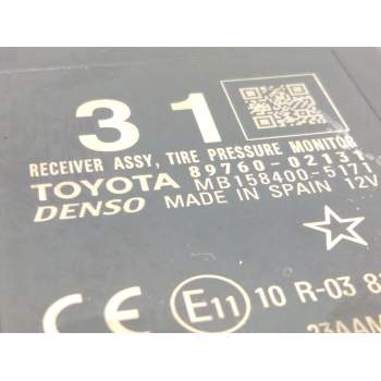 Recambio de modulo electronico para toyota auris referencia OEM IAM 8976002131  