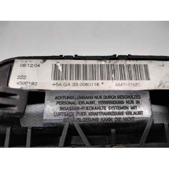 Recambio de airbag delantero izquierdo para citroën c4 coupe vtr referencia OEM IAM 96471578ZD  
