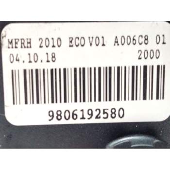 Recambio de caja reles para citroën ds 7 ds 7 crossback buehdi referencia OEM IAM 9806192580  