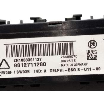 Recambio de modulo electronico para citroën ds 7 ds 7 crossback buehdi referencia OEM IAM 9812711280  