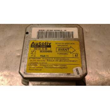 Recambio de centralita airbag para peugeot 206 berlina xr referencia OEM IAM 550541500  