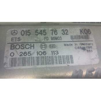 Recambio de centralita motor uce para mercedes-benz clase e (w210) berlina referencia OEM IAM 0155457632 0265106113 