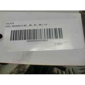 Recambio de culata para opel ascona c 1.8 referencia OEM IAM 18E13056  13345