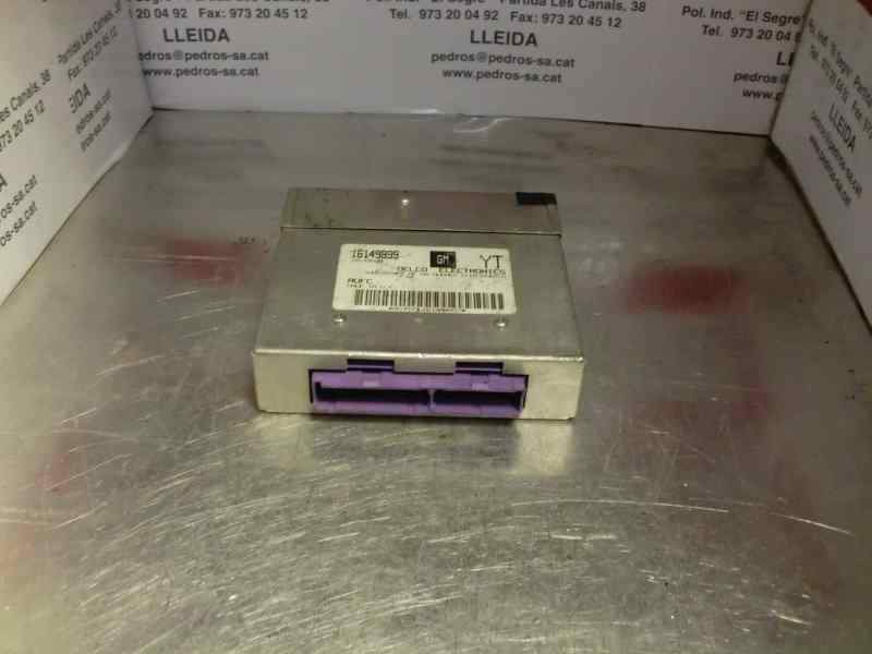 Recambio de centralita motor uce para opel astra g berlina 1.6 referencia OEM IAM 16149899 86999L221480457 YT