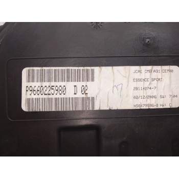 Recambio de cuadro instrumentos para citroën c2 vtr referencia OEM IAM P9660225980  