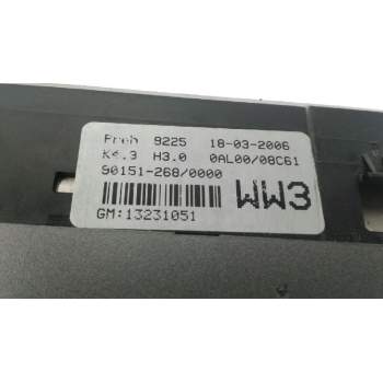 Recambio de mando calefaccion aire acondicionado para opel astra gtc enjoy referencia OEM IAM 901512680000 13231051 