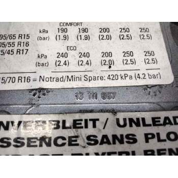 Recambio de tapa exterior combustible para opel astra gtc enjoy referencia OEM IAM 13111667  