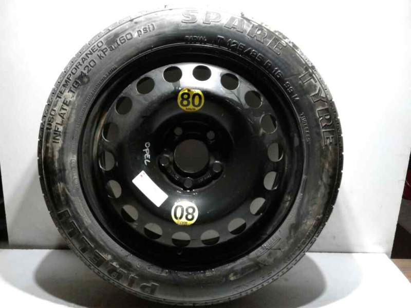 Recambio de rueda completa repuesto para opel vectra c berlina referencia OEM IAM 125/85/R16  