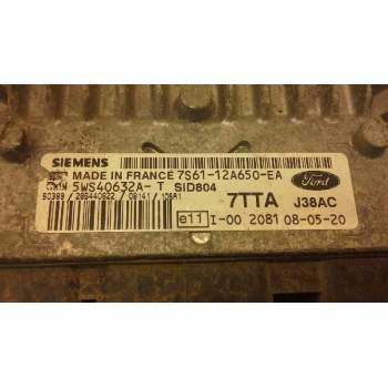 Recambio de centralita motor uce para ford fiesta (cbk) referencia OEM IAM 7S6112A650EA 5WS40632AT 285440822