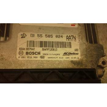 Recambio de centralita motor uce para opel insignia sports tourer cosmo referencia OEM IAM E5955585024 86AA7N712530113 103954417