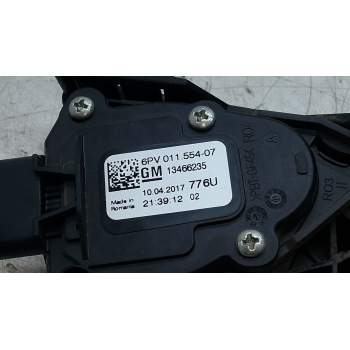 Recambio de pedal acelerador para opel astra k sports tourer excellence referencia OEM IAM 13466235  