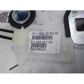Recambio de cerradura puerta delantera derecha para honda civic berlina 5 (fk) 2.2 i-ctdi sport referencia OEM IAM 7211SMGGRHFR 