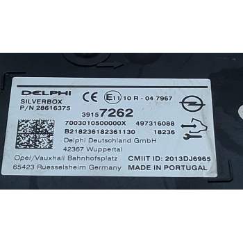 Recambio de sistema audio / radio cd para opel astra k sports tourer excellence referencia OEM IAM 39157262  