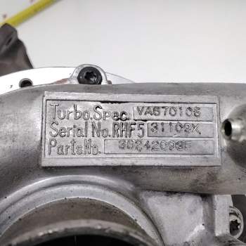 Recambio de turbocompresor para chrysler voyager (rg) 2.5 crd se referencia OEM IAM 35242093F VA670105 