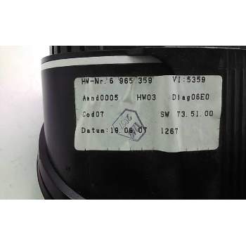 Recambio de cuadro instrumentos para bmw serie 5 berlina (e60) 530d referencia OEM IAM 6965359 A2C53103634 