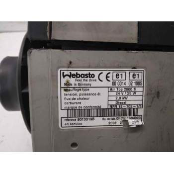 Recambio de calefaccion autonoma para renault premium route 2006 fas 4x2 larga distancia referencia OEM IAM 9013319B  