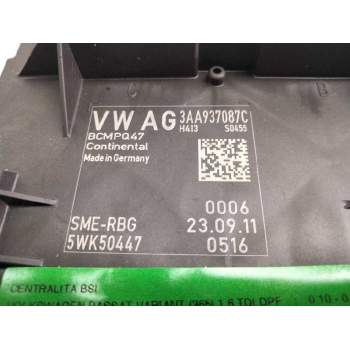 Recambio de centralita bsi para volkswagen passat variant (365) 1.6 tdi dpf referencia OEM IAM 3AA937087C  