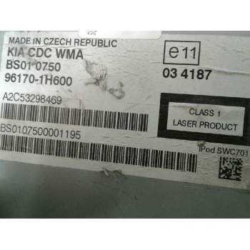 Recambio de sistema audio / radio cd para kia cee´d emotion referencia OEM IAM 96170-1H600  