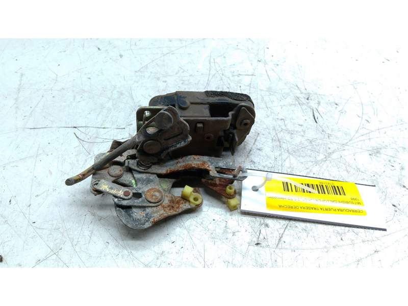 Recambio de cerradura puerta trasera derecha para mitsubishi galloper (jk-01) 2.5 td intercooler referencia OEM IAM HR513281  