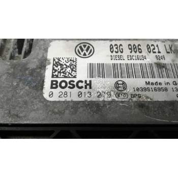 Recambio de centralita motor uce para seat leon (1p1) reference referencia OEM IAM 0281013279 03G906021LK 1039S16958