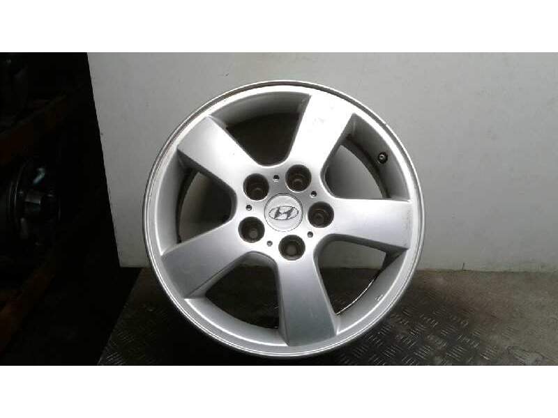 Recambio de llanta aluminio para hyundai tucson (jm) 2.0 crdi comfort (4wd) referencia OEM IAM 16 PULGADAS 5 TORNILLOS  
