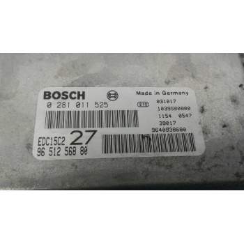 Recambio de centralita motor uce para peugeot 206 berlina xs referencia OEM IAM 0281011525 9651256880 1039S00000