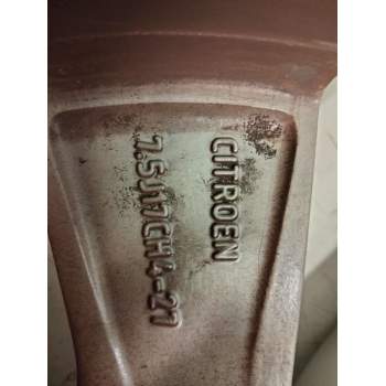 Recambio de llanta aluminio para citroën ds5 2.0 hdi fap referencia OEM IAM 17-4-TORNILLOS  