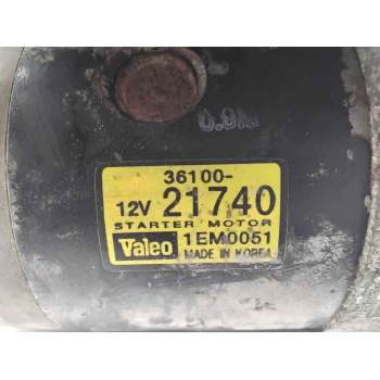 Recambio de motor arranque para hyundai accent (lc) 1.3 cat referencia OEM IAM 3610021740 1EM0051 