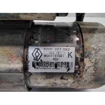 Recambio de motor arranque para nissan kubistar (x76) pro (l1) referencia OEM IAM 8200227092 M000T91581 