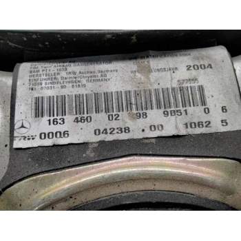 Recambio de airbag delantero izquierdo para mercedes-benz clase m (w163) 270 cdi (163.113) referencia OEM IAM 1634600298  