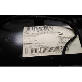 Recambio de guarnecido puerta trasera izquierda para audi q5 (8r) 2.0 tdi (125kw) referencia OEM IAM 8R0867305A  